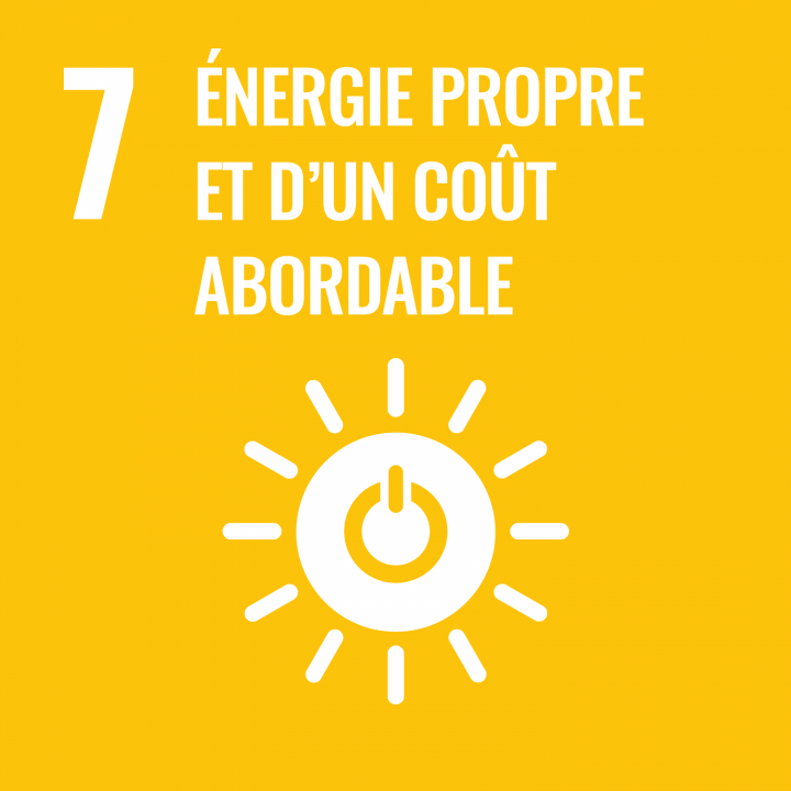 SDG 7 - ÉNERGIE PROPRE ET D&#039;UN COÛT AFFORDABLE